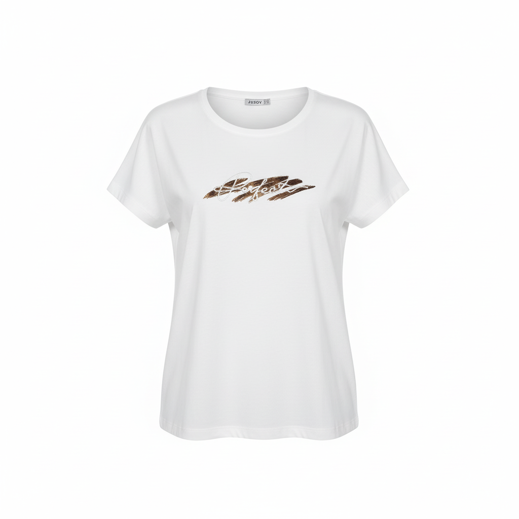 JOGGY Round Cotton T-shirt  Female 