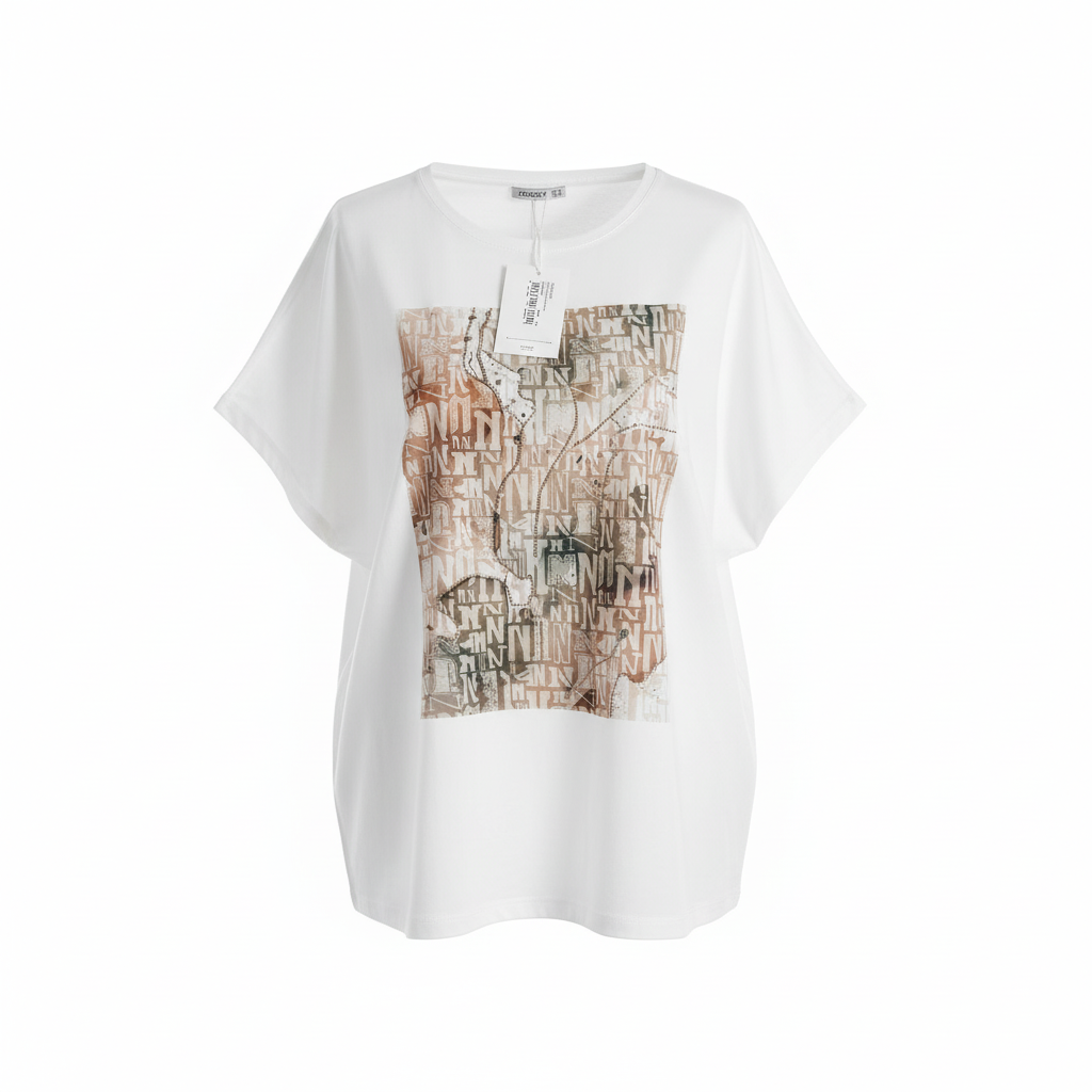 JOGGY Round Cotton T-shirt  Female 