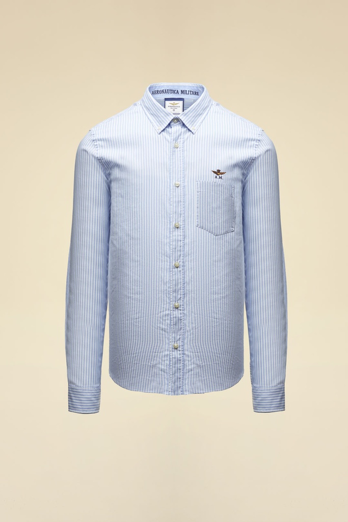 AERONAUTICA MILITARE Shirt Shirt Male LIGHT BLUE