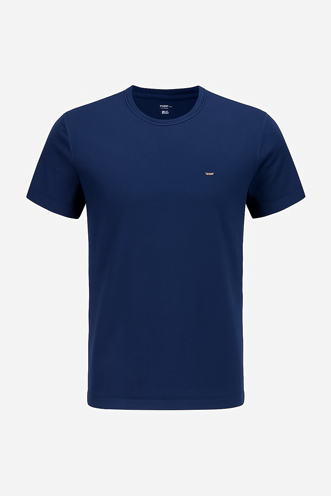 RECTANGLE JAUNE Round T-shirt  Male 