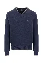  FYNCH HATTON  Sweater Knit V-Neck Male