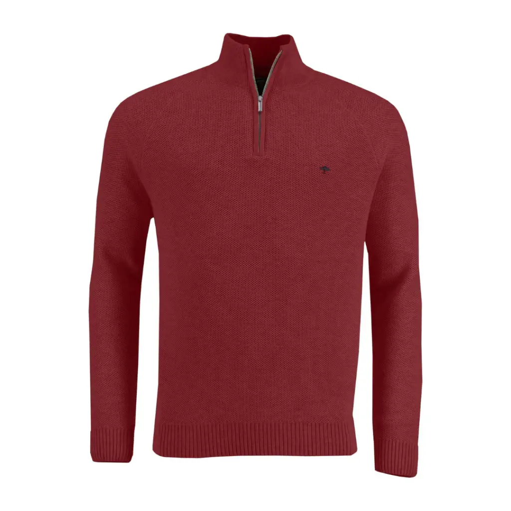  FYNCH HATTON   Half Zipper Sweater Knit Male