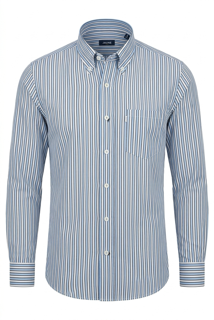 RECTANGLE JAUNE STRIPED Shirt Male