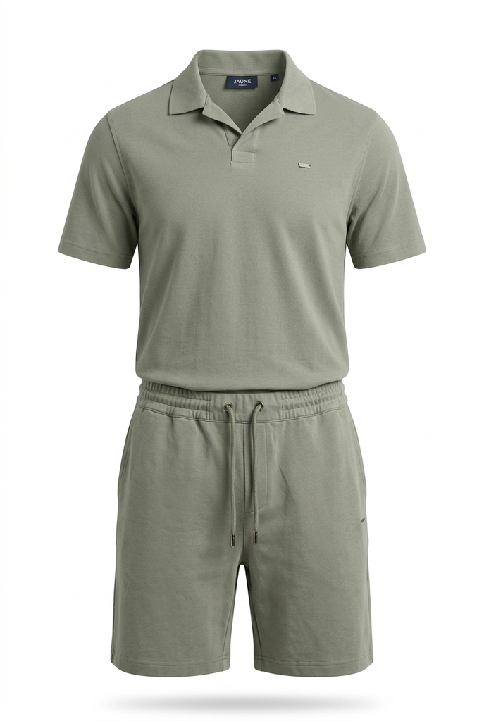 RECTANGLE JAUNE Casual Set Male 