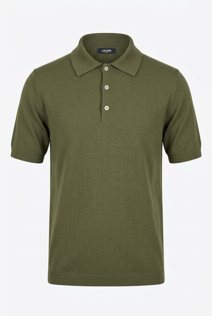 RECTANGLE JAUNE Polo T-shirt Male 