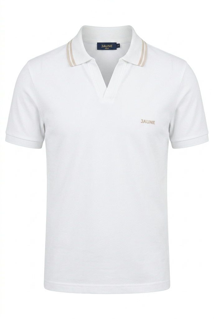 RECTANGLE JAUNE Polo T-shirt Male 