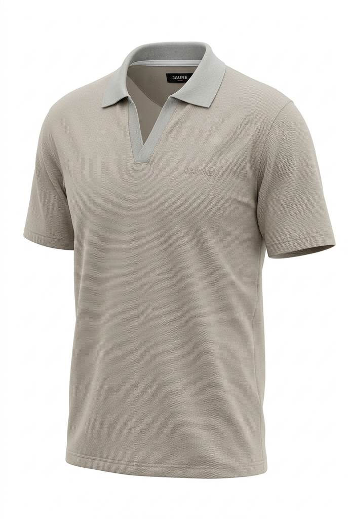RECTANGLE JAUNE Polo T-shirt Male 