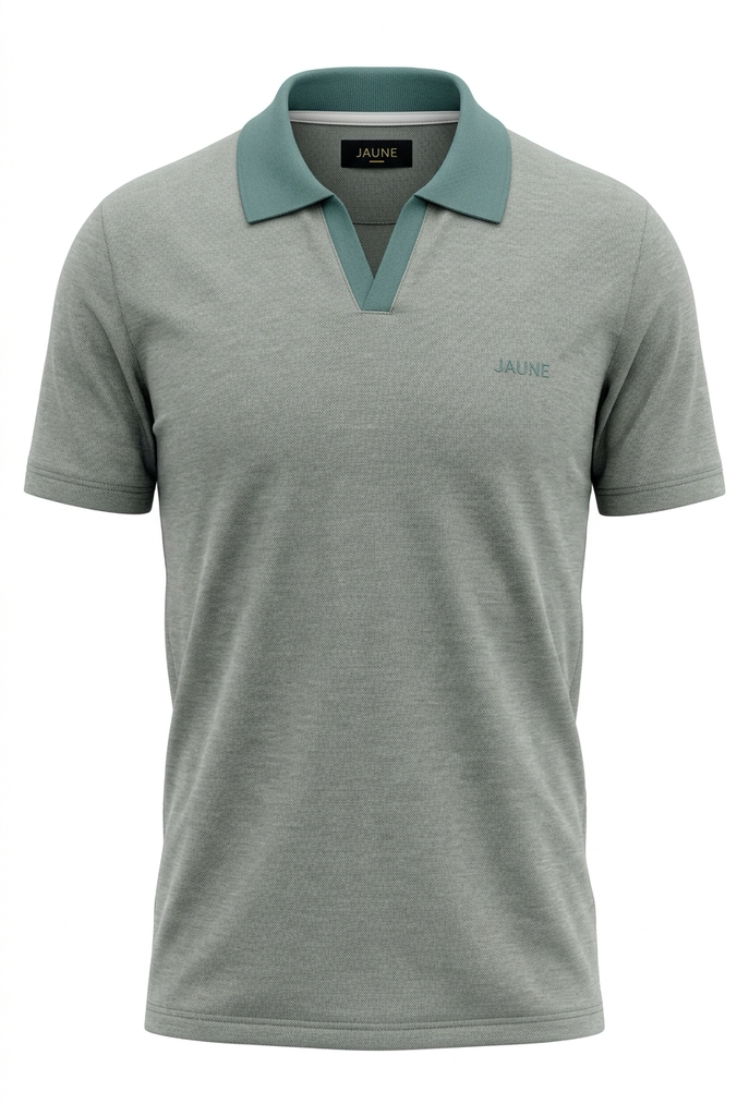 RECTANGLE JAUNE Polo T-shirt Male 
