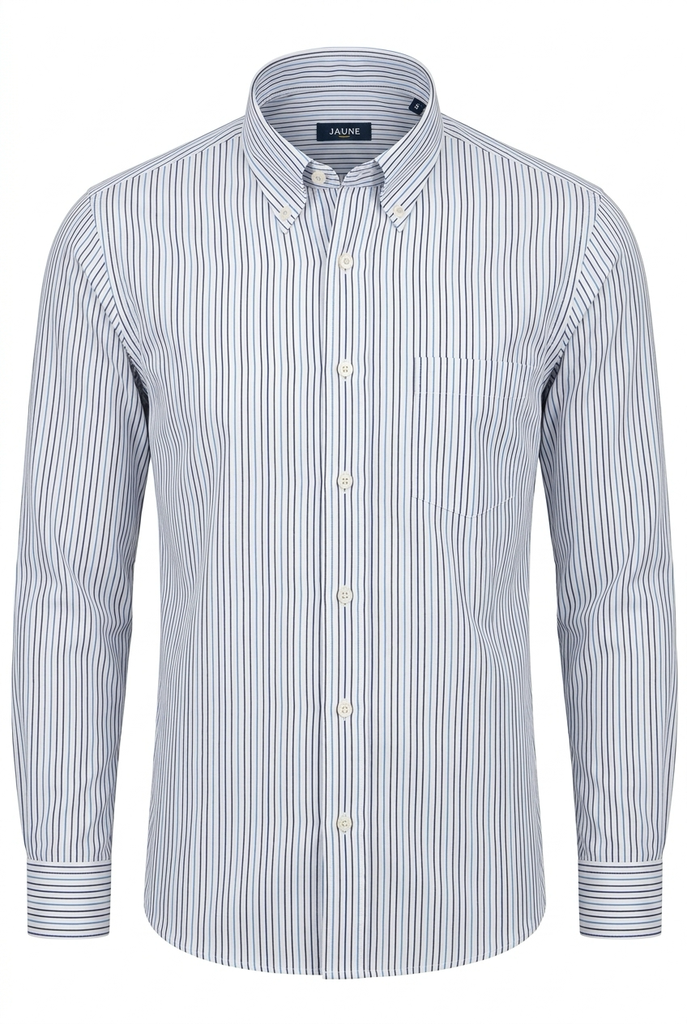 RECTANGLE JAUNE STRIPED Shirt Male