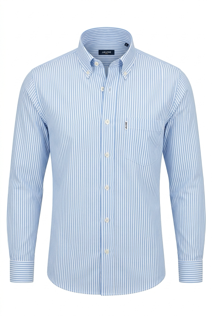 RECTANGLE JAUNE STRIPED Shirt Male