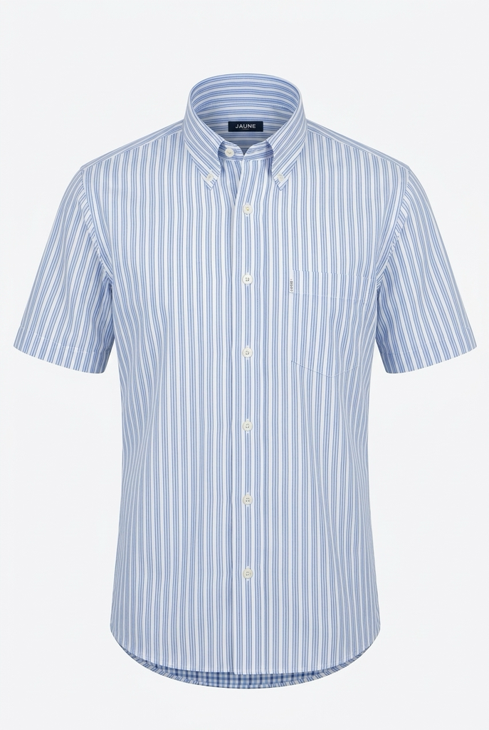 RECTANGLE JAUNE STRIPED Shirt Male