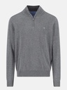  FYNCH HATTON  Half Zipper Sweater Knit Male