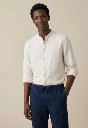 FYNCH HATTON Linen Shirt Male