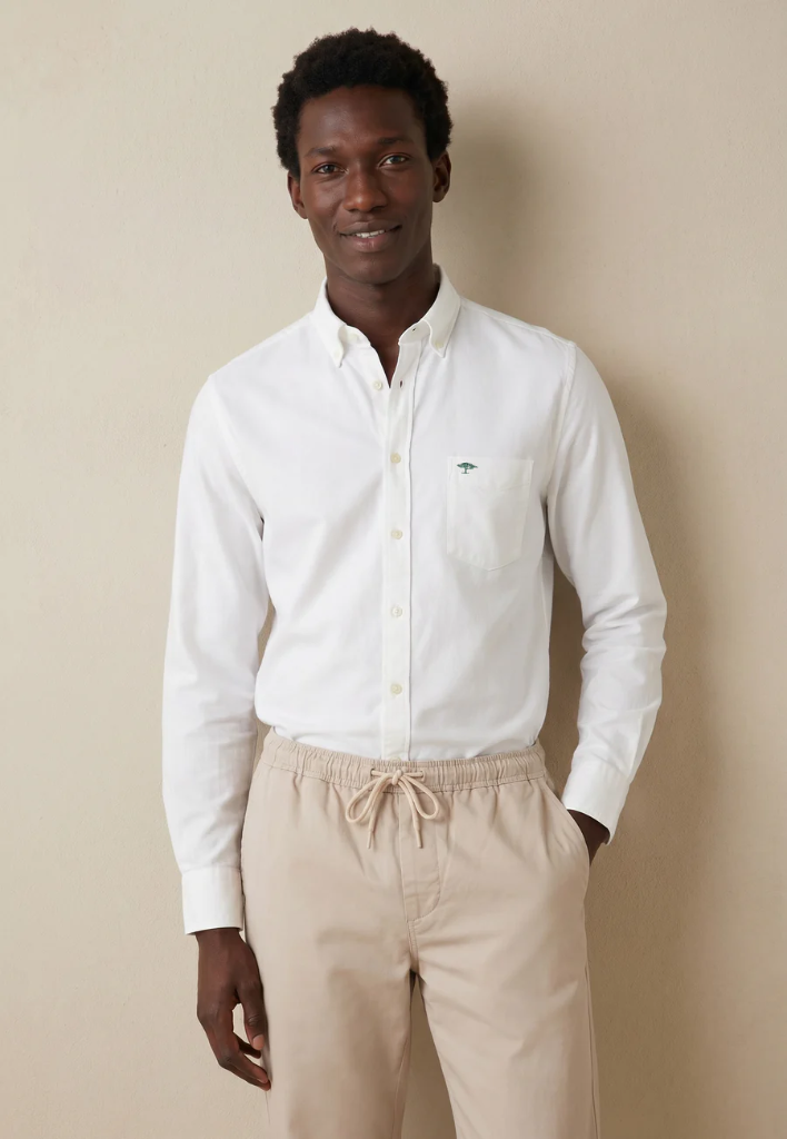 FYNCH HATTON Solid Shirt Male
