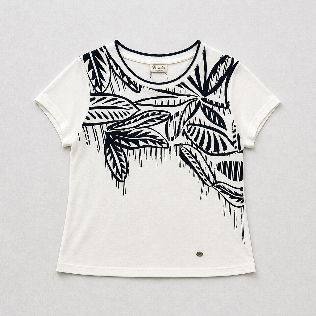 BARBRA Round NeckT-shirt Female