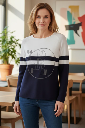 BARBRA PrintedSweater Female
