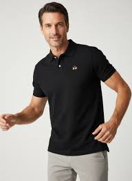LA MARTINA Stretch Polo Male