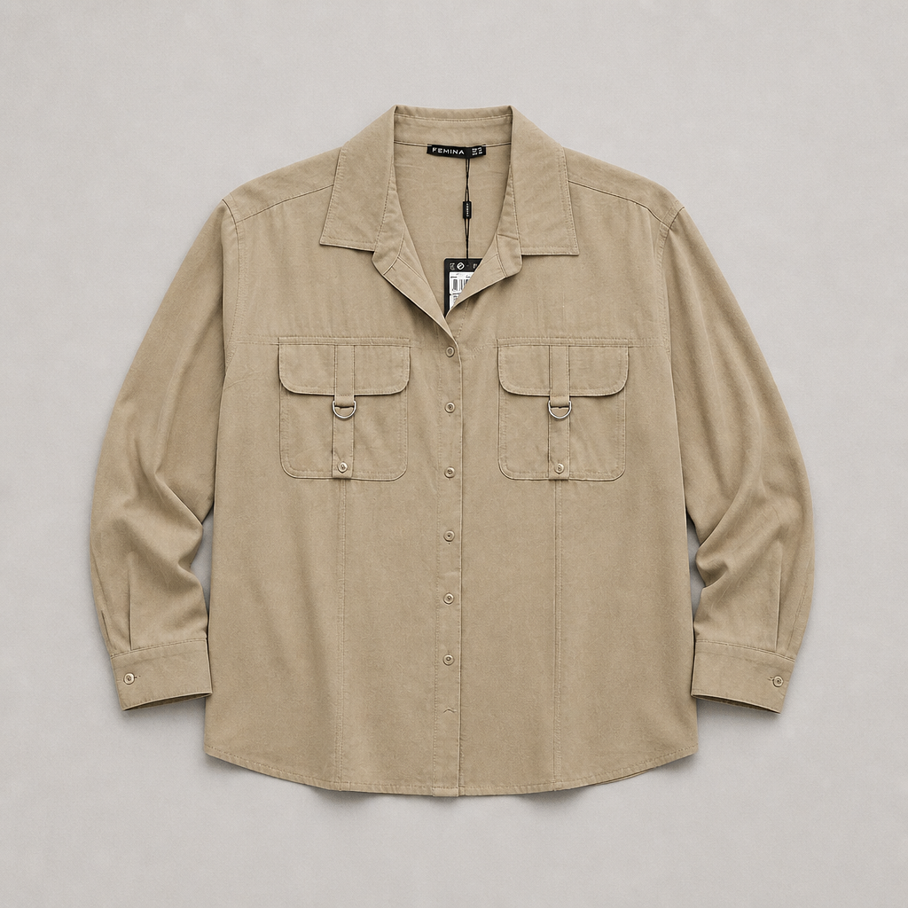 FEMINA Long sleeve Blousse Female
