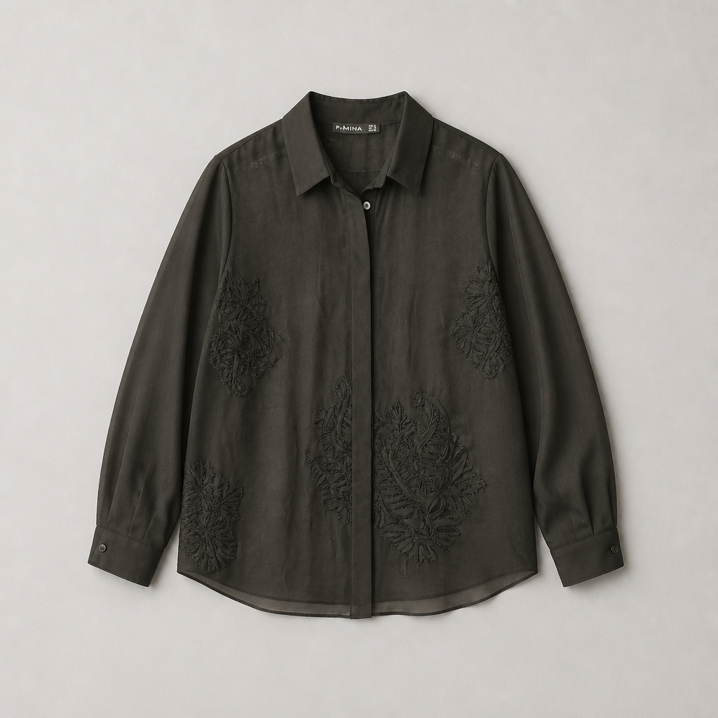 FEMINA Long sleeve Blousse Female