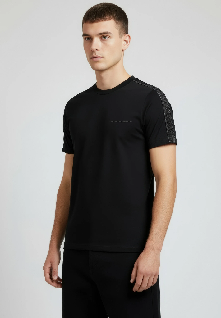 KARL LAGERFELD Roundneck T-Shirt Male 