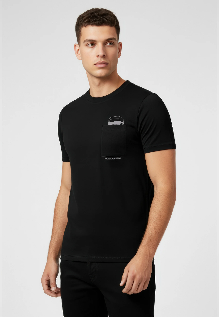 KARL LAGERFELD Roundneck T-Shirt Male 