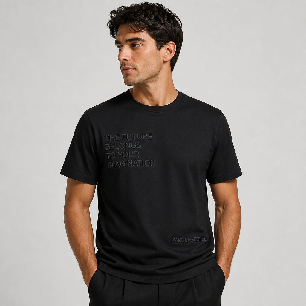 KARL LAGERFELD Roundneck T-Shirt Male 