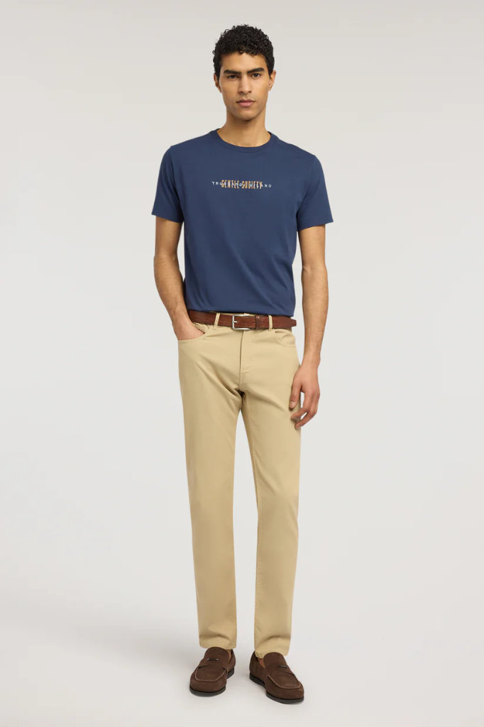 TRUSSARDI Regular Cotton T-Shirt Male