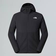 The North Face Glacier Heavyweight Full Zip Men Hiking Fleece Asphalt Grey