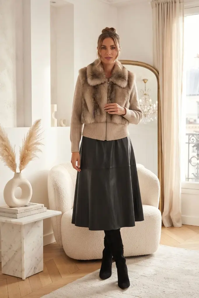 RENE DERHY Vest Female Winter