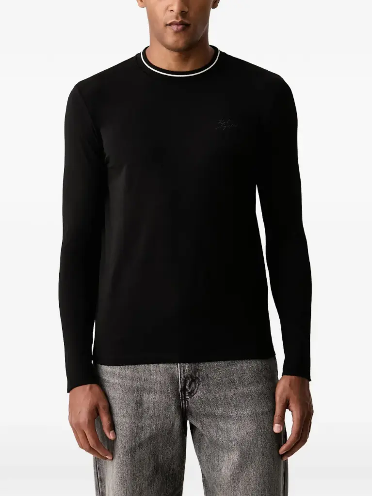 KARL LAGERFELD  Round neck  T-Shirt Male 