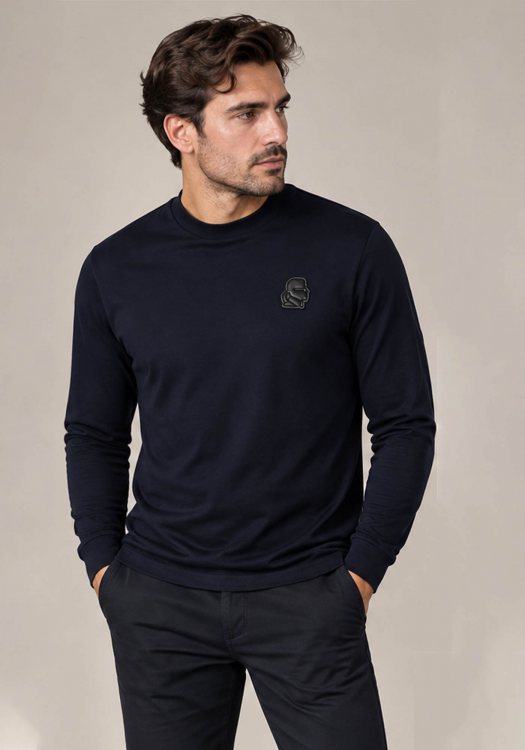 KARL LAGERFELD  Round neck  Sweatshirt Male 