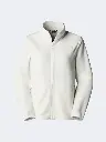 The North Face Glacier Fleece Women Hiking Fleece White Dune