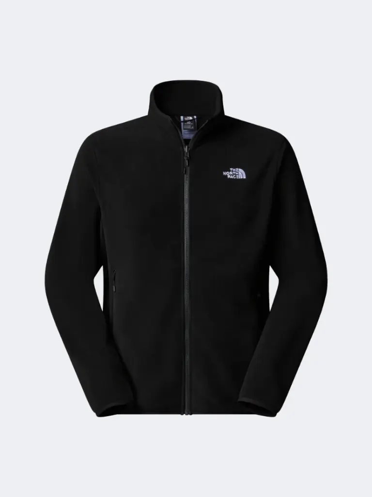 The North Face Glacier Fleece Full Zip Men Hiking Fleece Black