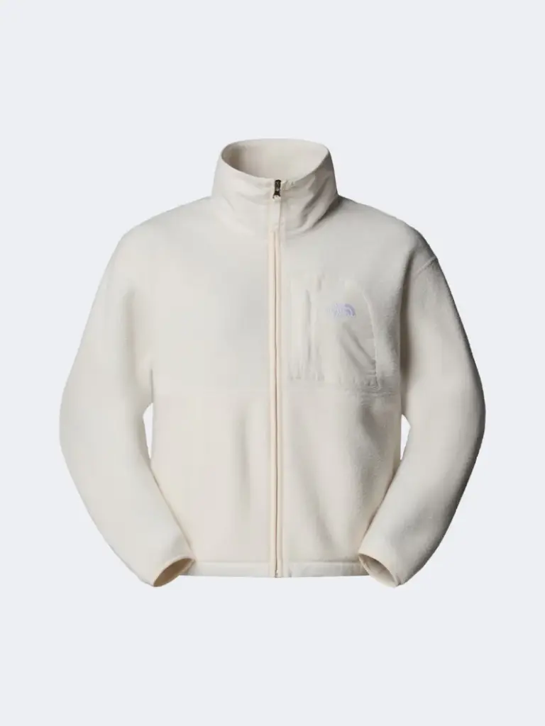 The North Face Yumiori Off Peak Full Zip Women Lifestyle Jacket White Dune