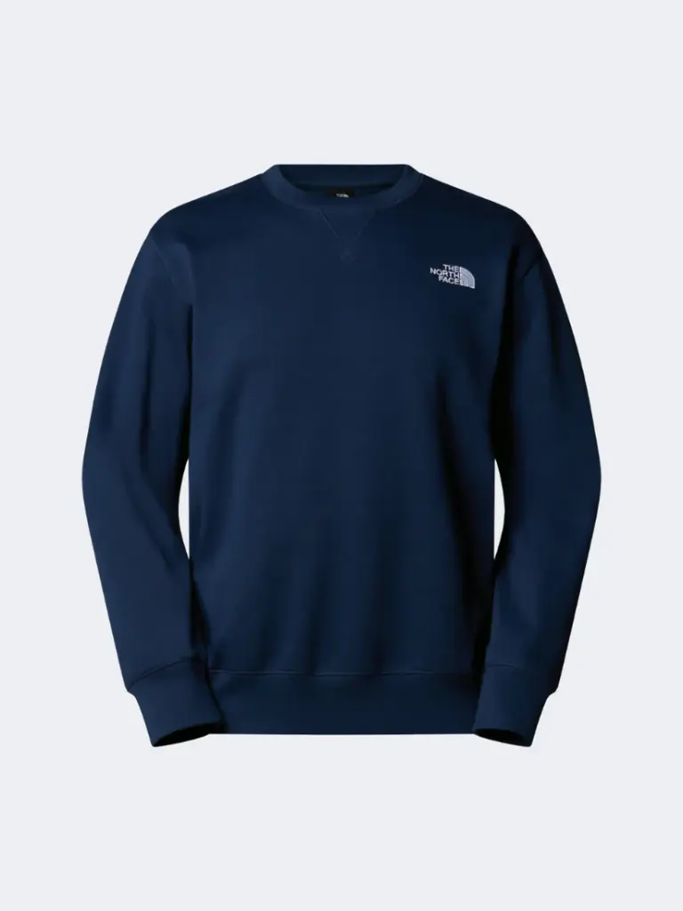 The North Face Essential Relaxed Men Lifestyle Sweatshirt Summit Navy