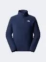 The North Face Glacier 1/4 Zip Men Hiking Fleece Summit Navy