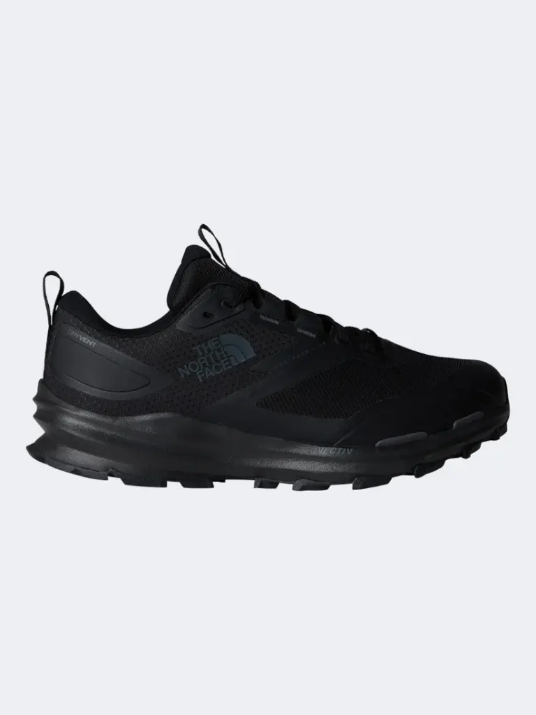 The North Face Vectiv Fastpack Light Waterproof Men Hiking Shoes Black/Antracite Grey