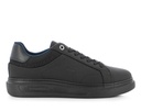 HARMONT&BLAINE Male SNEAKERS LEATHER  Shoes BLACK