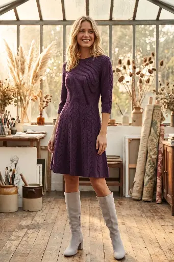 RENE DERHY Dress Female Winter