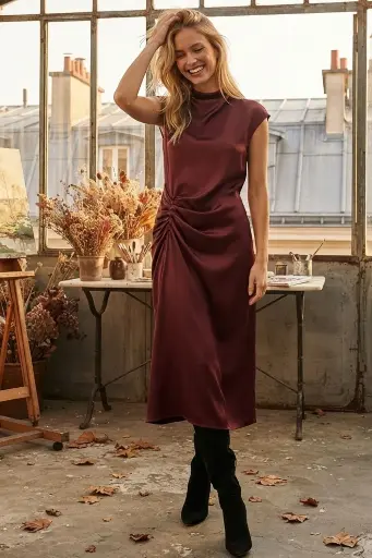 RENE DERHY Dress Female Winter