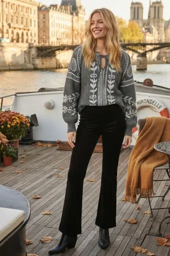 RENE DERHY Sweater Female Winter
