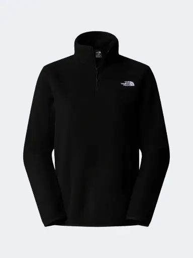 [NF0A8D2J-JK3] The North Face Glacier Fleece 1/4 Zip Women Hiking Fleece Black