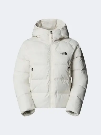 The North Face Hyalite Down Women Hiking Jacket White Dune