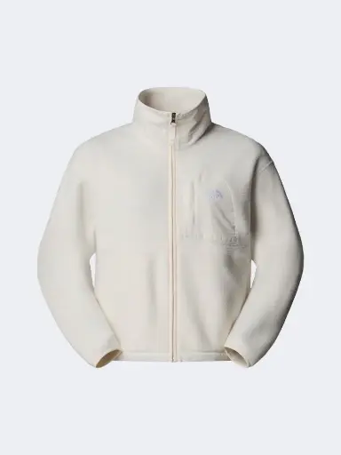 The North Face Yumiori Off Peak Full Zip Women Lifestyle Jacket White Dune