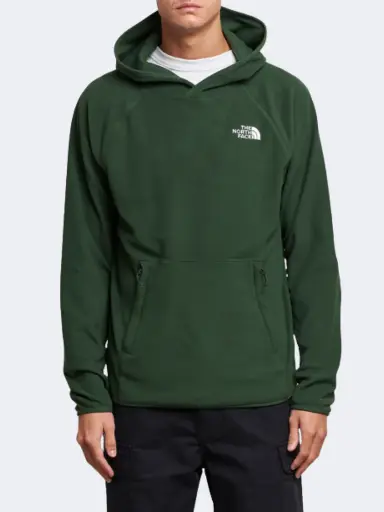 [NF0A855ZOLIVES] The North Face Glacier 100 Men Lifestyle Fleece Pine Needle