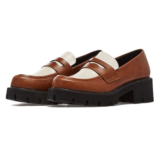 [EV32-18369-CAMEL41] ENVIE Shoes Loafer Female