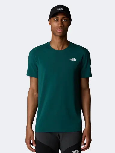 The North Face Lightning Alpine Men Hiking T-Shirt Deep Nori