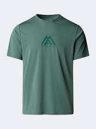 The North Face 24/7 Mountain Athletics Graphic Men Hiking T-Shirt Duck Green Heather