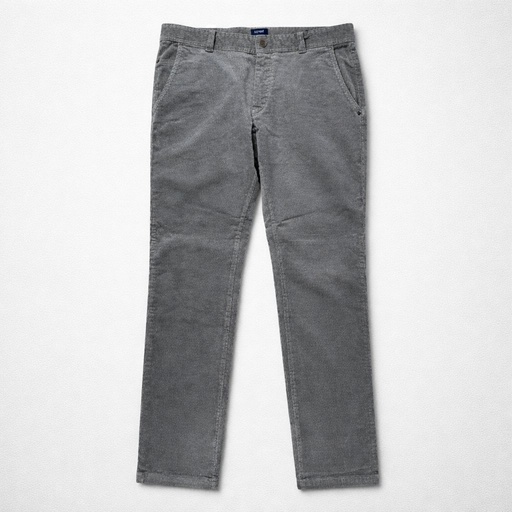 PIONEER ROCCO VELVET PANT Male GREY