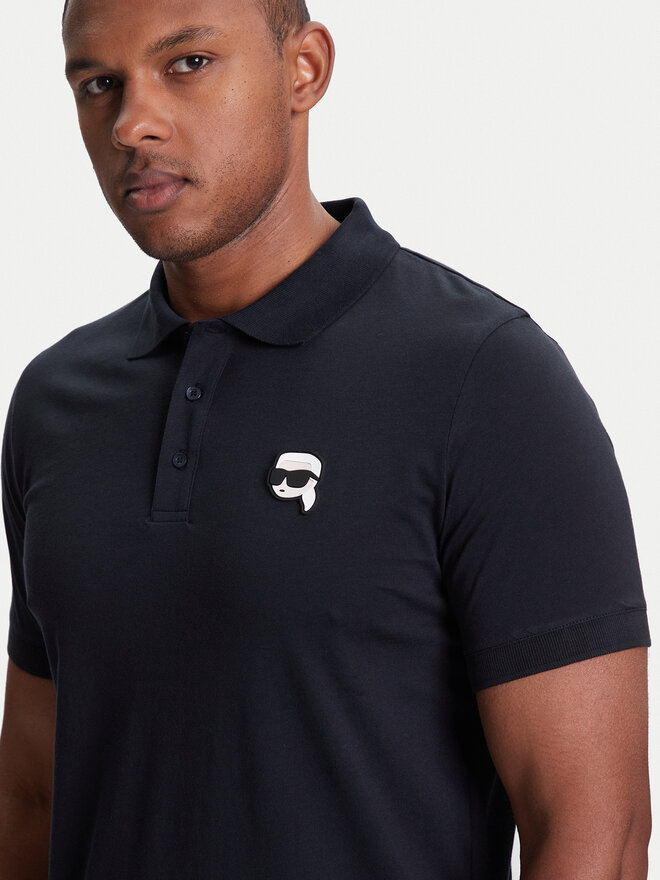 Karl Lagerfeld Cotton Polo Male